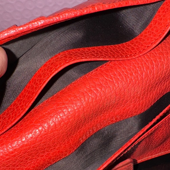 Gucci Red Leather Wallet very good condition - Picture 7 of 9